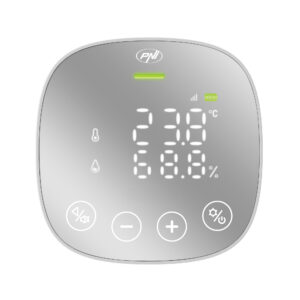 Oro kokybės ir anglies dioksido (CO2) jutiklis PNI SafeHouse HS291 su „Wi-Fi“, valdymas per „Tuya Smart“ programėlę, CO2 stebėjimas, temperatūros, drėgmės, datos ir laiko rodymas, nustatymų meniu, atsarginė baterija, garsinis ir vaizdinis signalas - Image 4