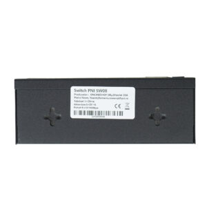 Komutatorius PNI SW08 su 8 prievadais 10/100Mbps metaliniu korpusu - Image 8