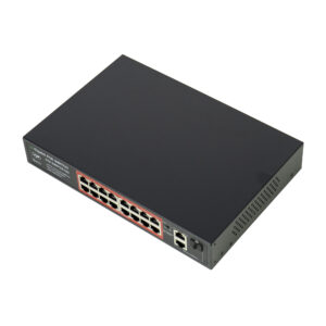 POE komutatorius PNI SWPOE162, 16 POE 100 Mbps prievadų, 2 UP Link 1000 Mbps prievadai, 1 SFP 1000 Mbps prievadas, 240W, AI Extend funkcija iki 250 m, 4kV apsauga nuo žaibo - Image 5