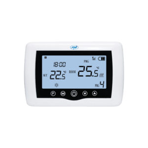 Išmanusis termostatas PNI CT410 PRO belaidis, su WiFi, 2 zonų valdymas internetu, šildymo sistemoms, siurbliams, elektromagnetiniams vožtuvams, TuyaSmart programėlė, histerezė 0,2 °C - Image 2
