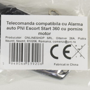 Nuotolinio valdymo pultelis, suderinamas su PNI Escort Start 360 automobiline signalizacija su variklio užvedimo funkcija - Image 4
