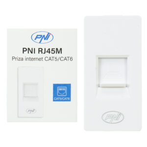 PNI RJ45M modulinis interneto lizdas, įmontuojamas - Image 2
