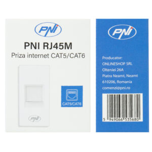 PNI RJ45M modulinis interneto lizdas, įmontuojamas - Image 7