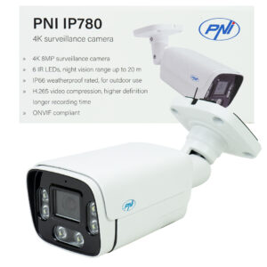 Vaizdo stebėjimo kamera PNI IP780 4K 8MP su IP