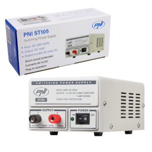 Perjungiamasis įtampos šaltinis PNI ST105, įėjimas 230V AC, išėjimas 12V DC, 5A