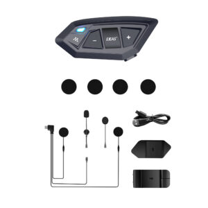 Motociklininkų ryšio sistema PNI BTH02 Mesh uždaram arba atviram šalmui, iki 20 vartotojų, IP67, Bluetooth 5.1 - Image 3