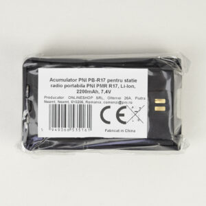PNI PB-R17 baterija, skirta PNI PMR R17 nešiojamai radijo stotelei, Li-Ion, 2200mAh, 7.4V - Image 6