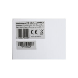 Išmanioji spyna PNI SafeHome PTY8825, kodas, kortelė, veido atpažinimas, piršto atspaudas, „Tuya Smart“ programėlė, 30 vartotojų, integruota kamera - Image 7