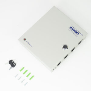 PNI STC15.2A vaizdo stebėjimo maitinimo šaltinis metalinėje dėžutėje, 12V 15A 180W, 9 išėjimai - Image 4