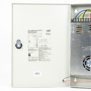 PNI STC30.2A vaizdo stebėjimo maitinimo šaltinis metalinėje dėžutėje 12V 30A 360W, 18 išėjimų - Image 5