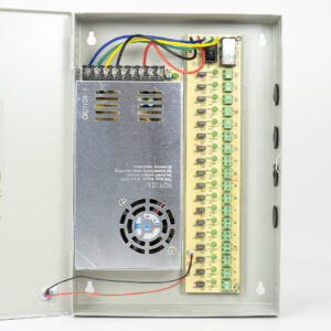 PNI STC30.2A vaizdo stebėjimo maitinimo šaltinis metalinėje dėžutėje 12V 30A 360W, 18 išėjimų - Image 6
