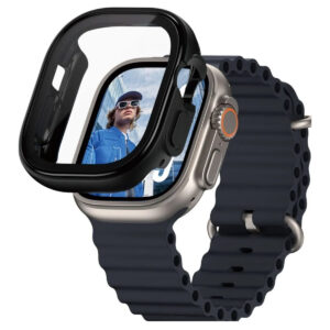 PanzerGlass Full Body dėklas, skirtas Apple Watch Ultra / Ultra 2 / Ultra 3 - 49 mm - juodas