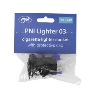Automobilinis cigarečių degiklio lizdas PNI Lighter 03 su dangteliu, 12V 15A, 24V 10A