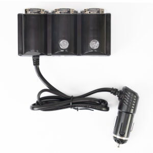 Automobilinis cigarečių degiklio skirstytuvas PNI Lighter 20 12V/24V 2 išvestys, 2 x USB, LED indikatorius - Image 6