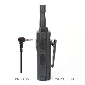 Ausinės su mikrofonu PNI HF15 su 1 kaiščio 3.5mm jungtimi GSM radijo stotims - Image 5
