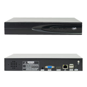 PNI House IP816 NVR rinkinys su 16 PNI IP740 4MP kamerų, maitinimo šaltiniu, komutatoriumi, kabeliais, kištukais ir skirstytuvais