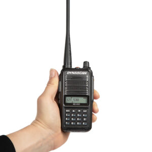 Nešiojama aviacinė VHF radijo stotelė Dynascan AB-650, 118-136.975 MHz - Image 11