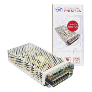 Perjungiamas įtampos šaltinis PNI ST10A 12V 10A stabilizuotas stebėjimo sistemoms - Image 10