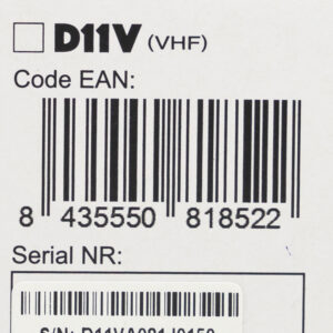 Nešiojama radijo stotelė Dynascan D11V DMR VHF, 136-174 MHz, 32 kanalai - Image 4