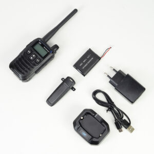 Nešiojama radijo stotelė PNI DMR R45, skaitmeninė ir analoginė, 446MHz, 16 skaitmeninių kanalų ir 99 analoginiai kanalai, balso įrašymo funkcija, 2000mAh Li-Ion baterija - Image 2