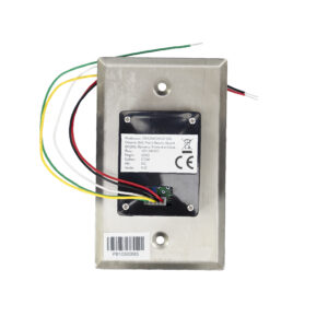Įleidžiamas praėjimo jungiklis PNI PB103, bekontaktis, NO/NC/COM, 12V/24V DC, būsenos LED, metalinis, 5 laidai - Image 3