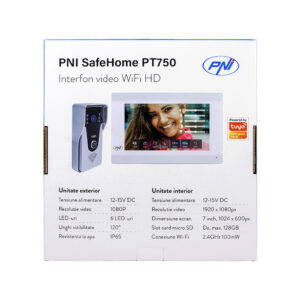 Išmanioji vaizdo telefonspynė PNI SafeHome PT750 WiFi, Full HD 2MP 1080P raiška, P2P, vidaus monitorius, skirta „Tuya Smart“ programėlė, integracija į scenarijus ir išmaniąsias automatizacijas su kitais suderinamais „Tuya“ produktais - Image 8