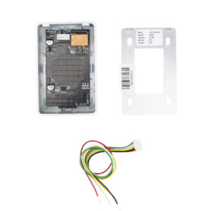 PNI PB104 prieigos jungiklis su lietimui jautriu paviršiumi, paviršinis montavimas, NO/NC/COM, 12V/24V DC, būsenos LED, metalinis, 5 laidai - Image 6