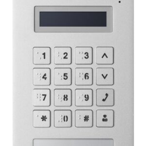BCS LINE vaizdo telefonspynės sistema 5,84 cm (2.3") Sidabras, Juoda