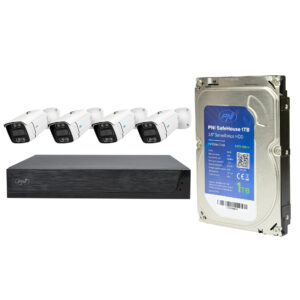 PNI House IPMAX POE 3 vaizdo stebėjimo rinkinys, NVR su 4 POE prievadais ir 4 3MP IP kameromis, lauko ir PNI SafeHouse 1TB HDD komplekte - Image 6