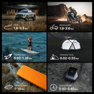 Flextail Evo Sup pompa 200, tamsiai pilka - Image 3