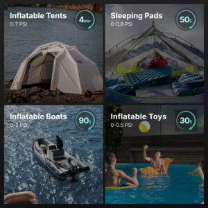 Flextail Evo Sup pompa 200, tamsiai pilka - Image 10