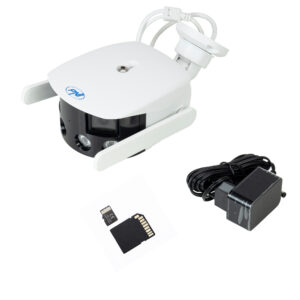 PNI IP590 vaizdo stebėjimo kamerų komplektas, belaidis, su IP, dvigubas objektyvas, 2 x 2MP + PNI 128GB MicroSD atminties kortelė su SD adapteriu - Image 3