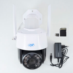 Vaizdo stebėjimo kamerų komplektas PNI House IP575 5MP WiFi su IP + PNI 128GB MicroSD atminties kortele su SD adapteriu - Image 9
