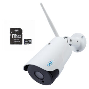 PNI House IP52 2MP 1080P belaidė IP vaizdo stebėjimo kamerų sistema + PNI 128GB MicroSD atminties kortelė su SD adapteriu - Image 2