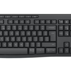 Logitech MK370 Combo for Business Belaidė klaviatūra + Pelė, RF Wireless+Bluetooth, US Int, Graphite - Image 3