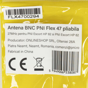 BNC antena PNI Flex 47 lanksti, 27MHz, 47 cm, skirta PNI Escort HP 82 ir PNI Escort HP 62 - Image 9