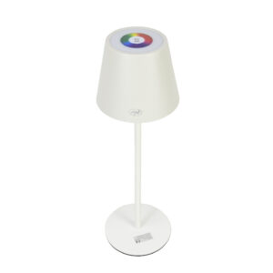 PNI LT05W RGB 3W stalinė lempa, su baterija, USB įkrovimas, balta spalva - Image 8