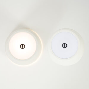 PNI LT04W stalinė lempa su LED 2.5W, baterija 1200 mAh, įkrovimas per USB-C, 150 liumenų, šilta balta šviesa 3000K, spalva balta - Image 4