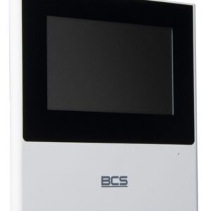 BCS BCS-MON4000W-S vaizdo telefonspynės sistema 10,9 cm (4.3") Juoda, Balta - Image 3