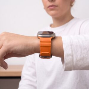 Tech-Protect MOTION WATCH 8 / 9 / 10 / 11 / 12 / SE / ULTRA (44 / 45 / 46 / 49 MM) SIGNAL ORANGE - Image 5