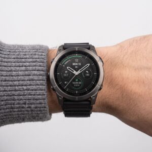 Tech-Protect NYLON CLASSIC GARMIN FENIX 5X / 5X PLUS / 6X / 6X PRO / 7X / 8 / 8 PRO / 9 / 9 PRO (47 MM) JUODAS - Image 5
