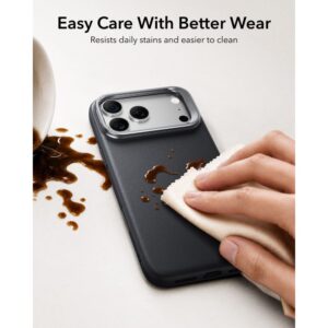 ESR ODINIS DĖKLAS SU STOVU IR MagSafe iPhone 17 PRO MAX / 18 PRO MAX JUODAS - Image 5