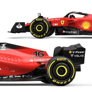 Nuotoliniu būdu valdomas automobilis Ferrari F1 75 R/C, mastelis 1:12, Rastar 99900 - Image 6