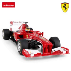 Nuotoliniu būdu valdomas automobilis Ferrari F1 R/C, mastelis 1:18, Rastar 53800 - Image 6