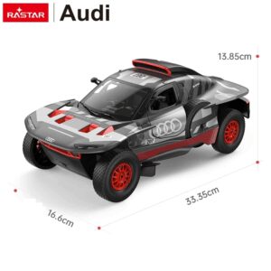 Nuotoliniu būdu valdomas automobilis Audi RS Q e-tron R/C, mastelis 1:14, Rastar 92200 - Image 6