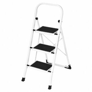 3-step steel ladder non-slip steps foldable ModernHome - Image 6