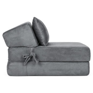 2-in-1 vienvietė išlankstoma poroloninė sofa-lova čiužinys 190x70 cm ModernHome - Image 6