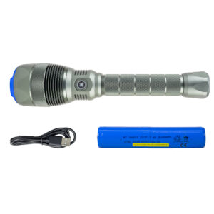 PNI Adventure F810 žibintuvėlis su 138 W LED, 3 apšvietimo lygiais ir „Turbo“ režimu, 12000 liumenų, priartinimo funkcija, iki 250 m, 5000 mAh baterija, IPX7, „Power Bank“ funkcija - Image 8