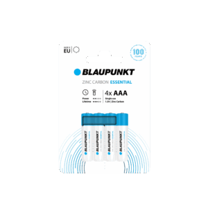 Elementai Blaupunkt Zinc, AAA 4 vnt./pak.