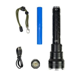 Aliumininis žibintuvėlis PNI Adventure F410, su 10W LED, 700 liumenų, iki 250 m, IP44, USB Type C, komplekte 3000mAh baterijos - Image 4